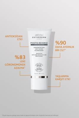 Institut Esthederm Photo Reverse Leke Karşıtı UVA/UVB SPF50+ Yüksek Korumalı Güneş Kremi 50ML - 2