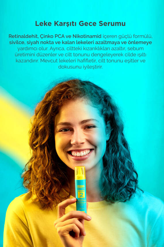 ISDIN Acniben Night Concentrate Anti-blemish 27 ml Yağlı Ve Akne Eğilimli Ciltler Için Gece Serumu - 2