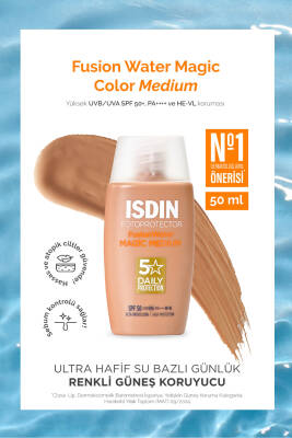 ISDIN Fotoprotector Fusion Water Color Magic Spf50 Medium 50 ml - ISDIN