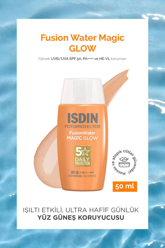 ISDIN Fotoprotector Fusion Water Magic Glow Spf50 50 ml - 1