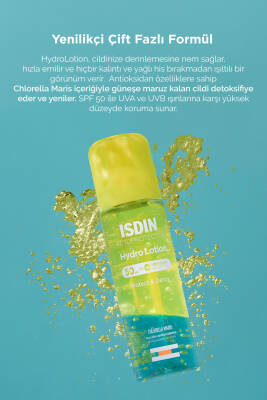 ISDIN Fotoprotector Hydrolotion Spf 50 200ml Nemlendiricili Güneşten Koruyan Vücut Spreyi - 2