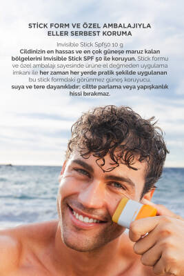 ISDIN Fotoprotector Invisible Stick Spf50 10 g - 2