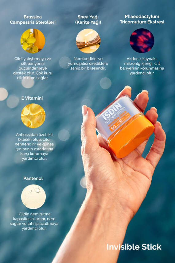 ISDIN Fotoprotector Invisible Stick Spf50 10 g - 4