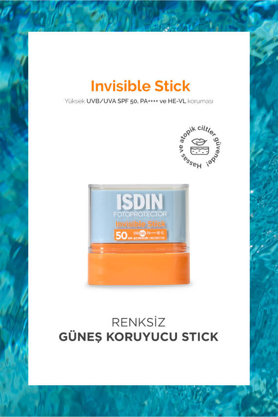 ISDIN Fotoprotector Invisible Stick Spf50 10 g - 1