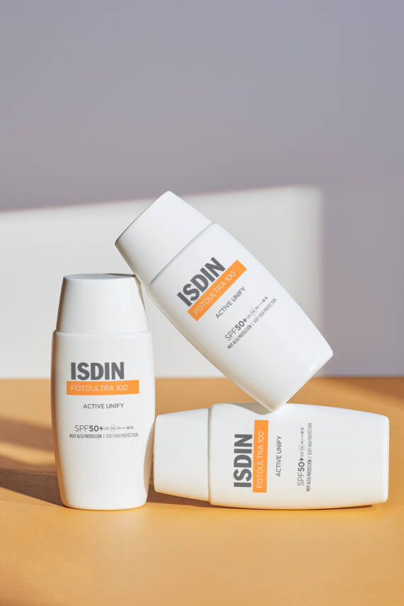ISDIN Fotoultra 100 Active Unify Spf50 50 ml Leke Karşıtı Yüz Güneş Kremi - 5