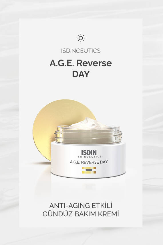 ISDIN Isdinceutics Age Reverse Day Anti-aging Cream 50 ml Yaşlanma Karşıtı Gündüz Bakım Kremi - 1