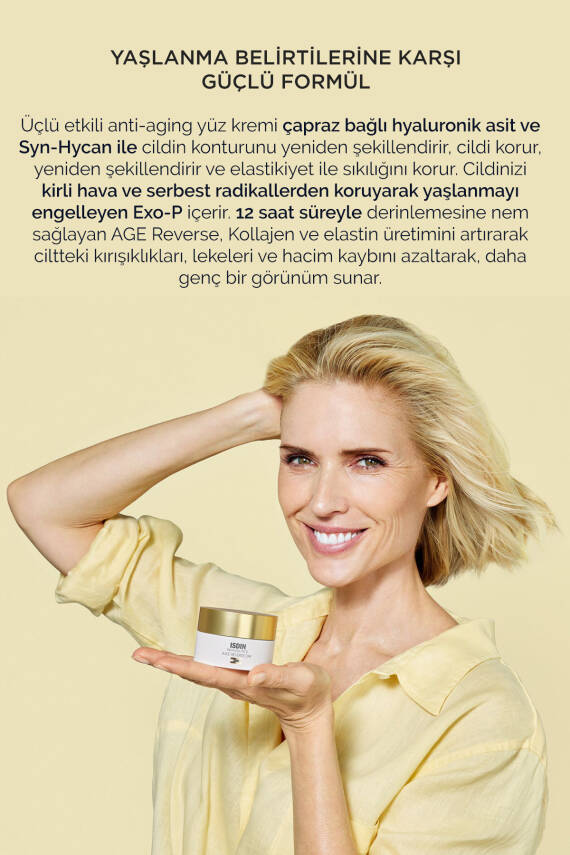 ISDIN Isdinceutics Age Reverse Day Anti-aging Cream 50 ml Yaşlanma Karşıtı Gündüz Bakım Kremi - 2