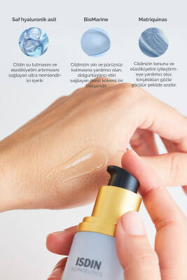 ISDIN Isdinceutics Hyaluronic Concentrate Serum 30 ml Yoğun Nemlendirici Hyaluronik Serum - 4