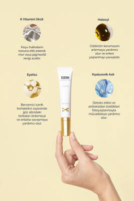 ISDIN Isdinceutics K-ox Eyes 15 gr Koyu Halka Ve Şişkinlik Karşıtı Göz Kremi - 4
