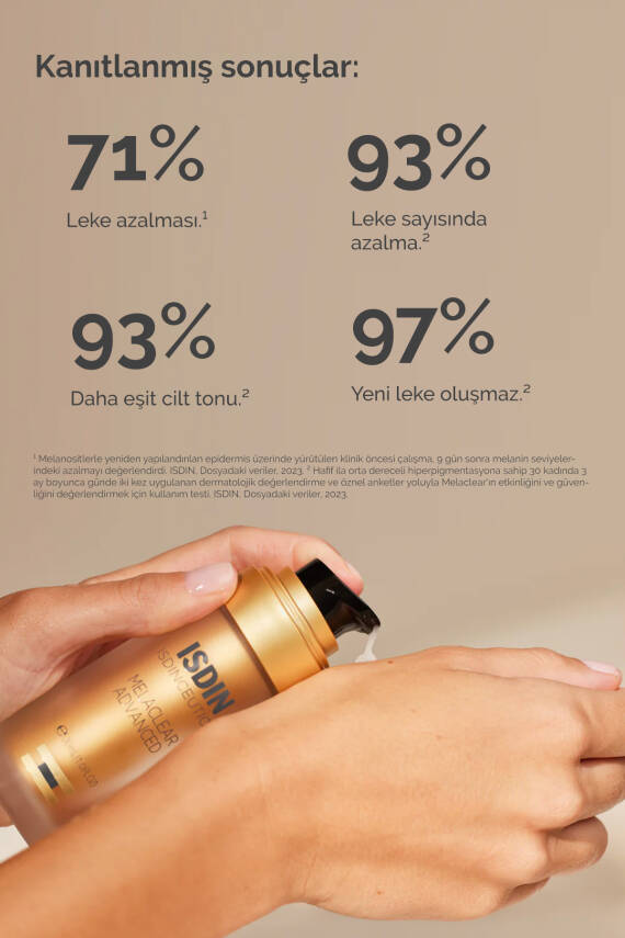 ISDIN Isdinceutics Melaclear Serum 30 ml Leke Karşıtı Aydınlatıcı Jel Serum - 3