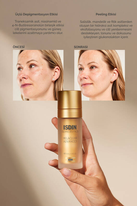 ISDIN Isdinceutics Melaclear Serum 30 ml Leke Karşıtı Aydınlatıcı Jel Serum - 4