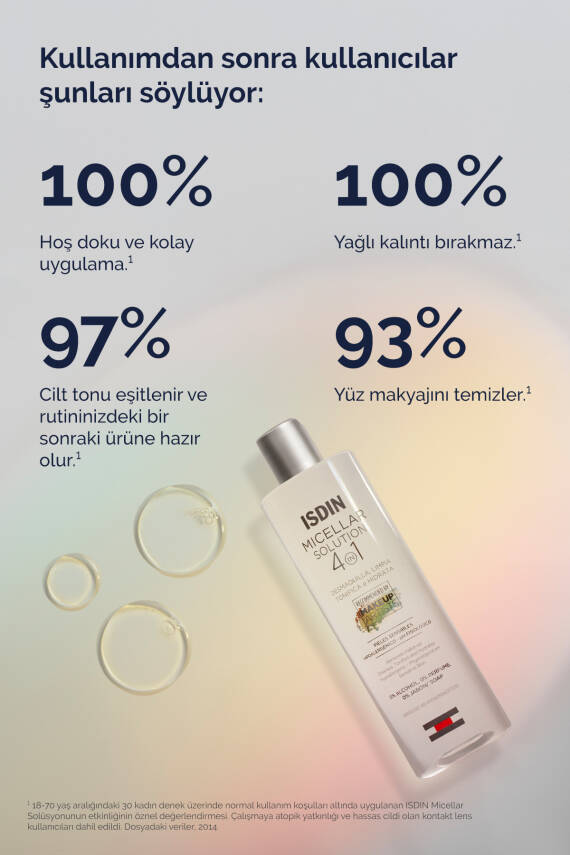ISDIN Isdinceutics Micellar Solution Cleanser 400 ml Makyaj Temizleme Ve Arındırma Suyu - 3