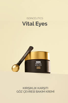 ISDIN Isdinceutics Vital Eyes 15 Gr 15 gr Kırışıklık Karşıtı Göz Çevresi Bakım Kremi - 1