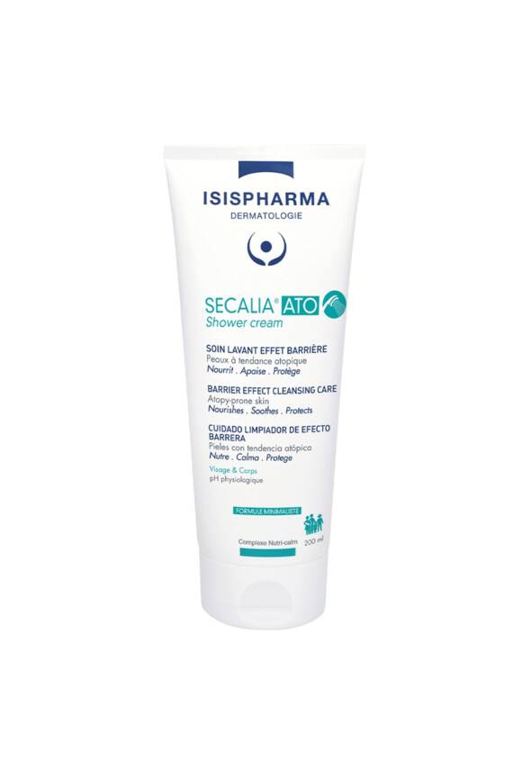 Isis Pharma Secalia Ato Shower Cream - Atopi Eğilimli Cilt Duş Kremi 200ml - 1