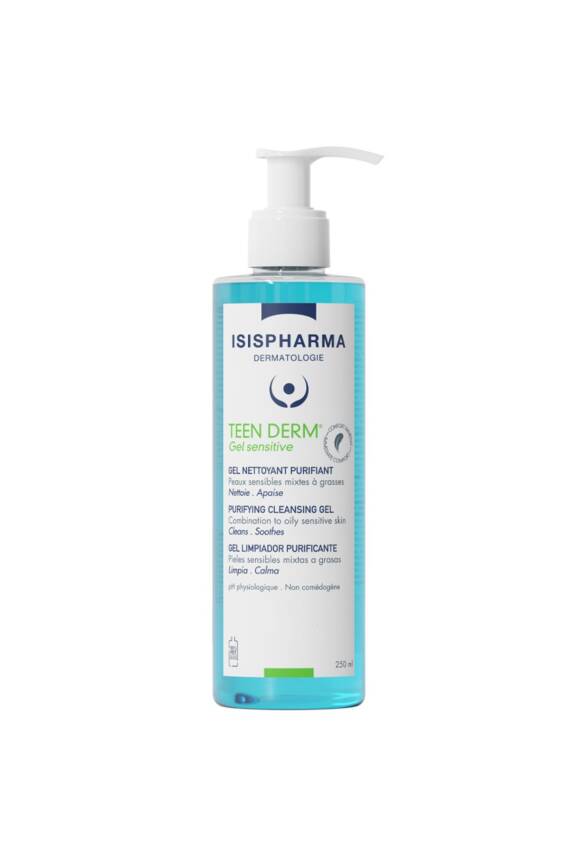 Isis Pharma Teen Derm Gel Sensitive 250 ml - 1
