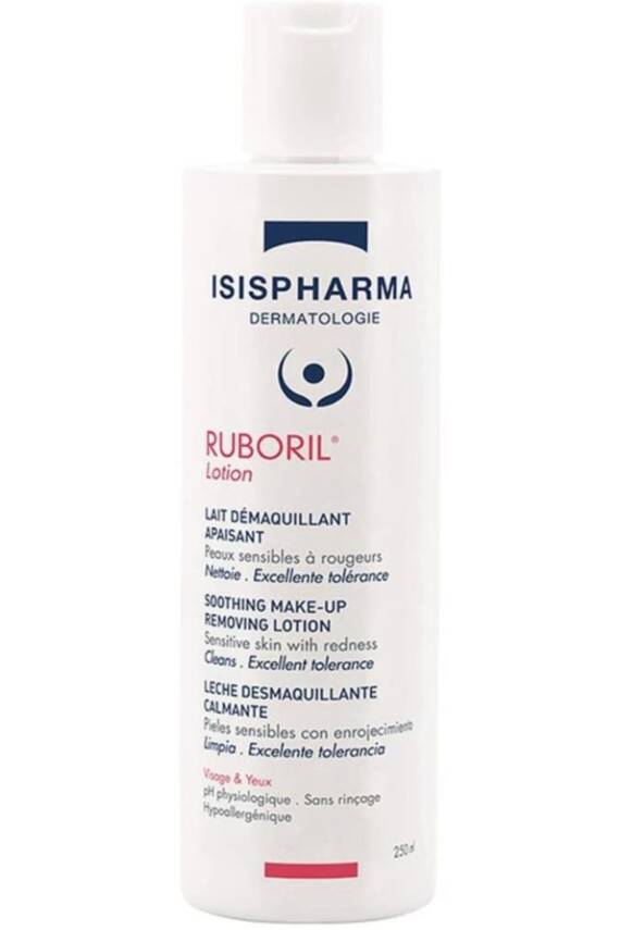 Isis Pharma Ruboril Soothing Make-up Removing Lotion 250ml | Temizleyici Losyon - 1