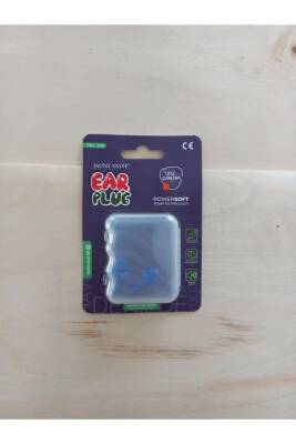 Jaune Vaste Çam Tipi Kulak Tıkacı 2'Li Air Plug Supersoft Yumuşak Kulak Tıkacı Saklama Kabı - Jaune Vaste