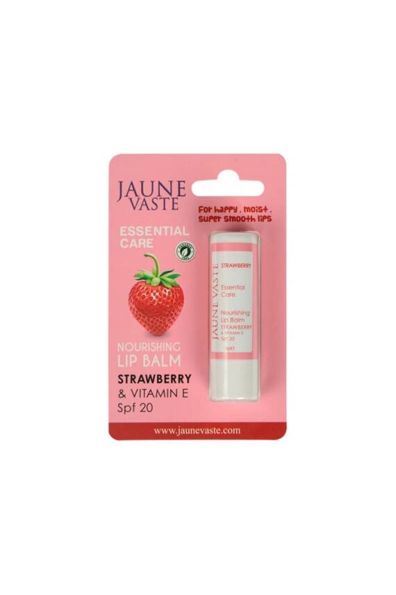 Jaune Vaste Lip Care Çilek Içerikli Dudak Koruyucu Ve Bakım Nemlendirici Spf20 5g Stick - 1