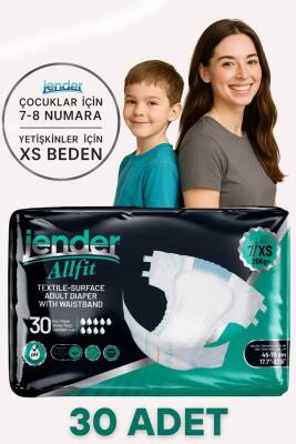 Jender Bel Bantlı Hasta Bezi XS 30'lu - 1