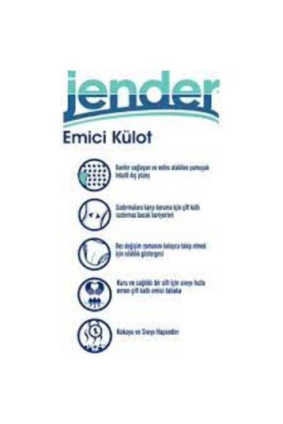 Jender Emici Külot Hasta Bezi Medium 30'lu x 4 adet - 2