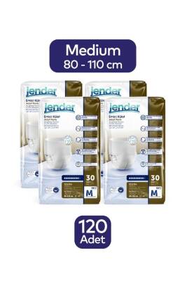 Jender Emici Külot Hasta Bezi Medium 30'lu x 4 adet - JENDER