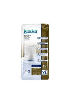 Jender Emici Külot Yetişkin Hasta Bezi XL 30'lu x 3 adet - 4