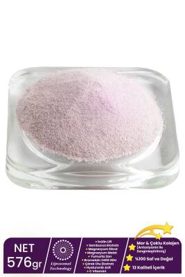 Kiperin %100 Saf ve Doğal Mor & Çoklu Kolajen Peptitleri içeren Lipozomal Teknoloji Diyet Takviyesi (576gr) - 3