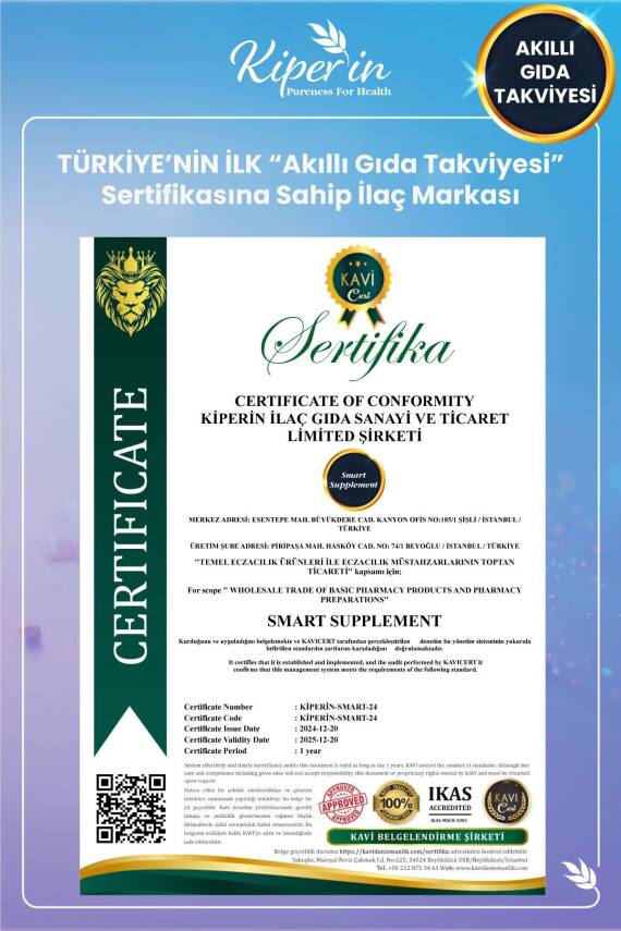 Kiperin 5x Çoklu Magnezyum (Taurat, Bisglisinat, Malat, Sitrat, L-Treonat) 60 Kapsül - 8