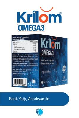 Krilom Omega 3 100 Yumuşak Kapsül Balık Yağı - 2