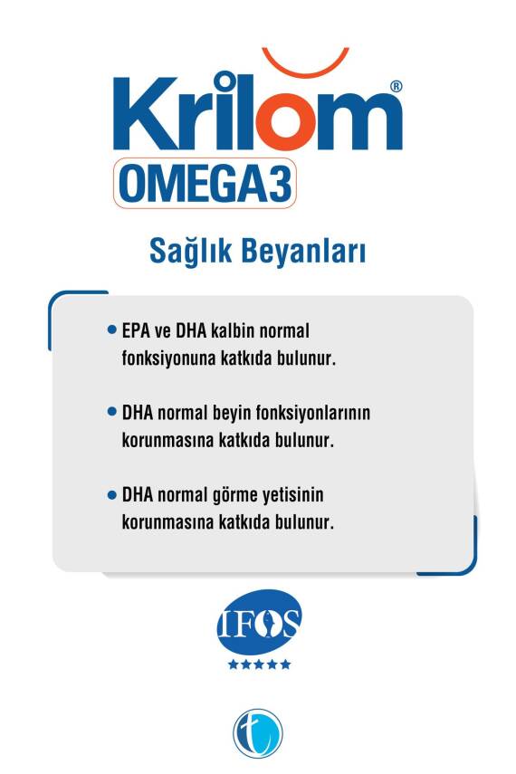 Krilom Omega 3 50 Yumuşak Kapsül Balık Yağı - 4