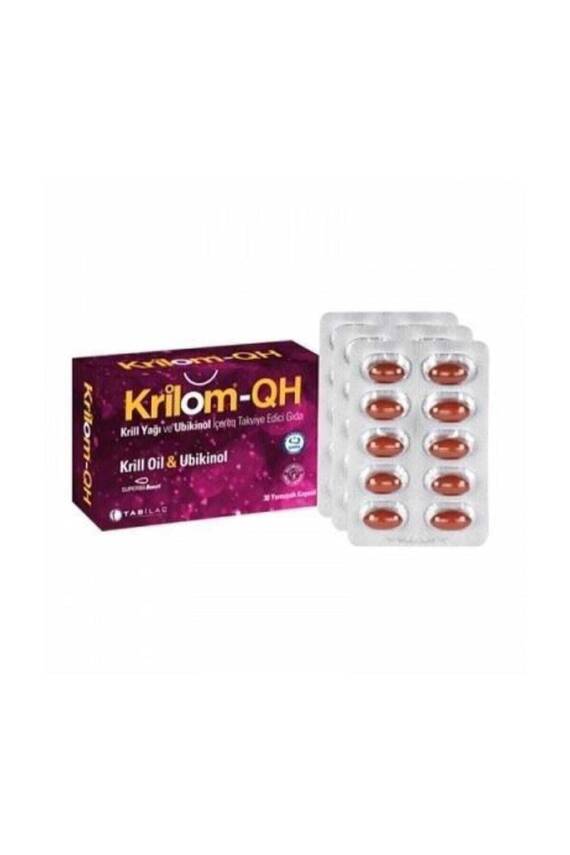 Krilom Qh Krill Oil Ve Ubikinol 30 Kapsül - 1
