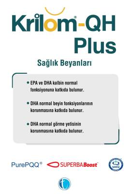 Krilom QH Plus 30 Yumuşak Kapsül Ubikinol Krill Yağı Omega 3 - 4