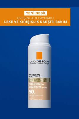 La Roche Posay Anthelios Age Correct Spf50 Renkli Kapatıcı Özelliğe Sahip Yüz Güneş Kremi 50 ml - 2