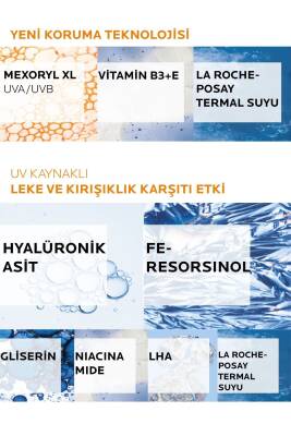 La Roche Posay Anthelios Age Correct SPF50+ Yaşlanma Karşıtı Yüz Güneş Kremi 50 ml - 3