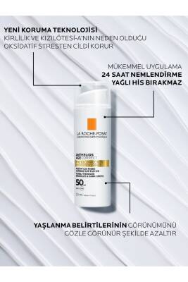 La Roche Posay Anthelios Age Correct SPF50+ Yaşlanma Karşıtı Yüz Güneş Kremi 50 ml - 4
