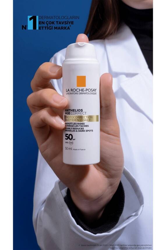 La Roche Posay Anthelios Age Correct SPF50+ Yaşlanma Karşıtı Yüz Güneş Kremi 50 ml - 5