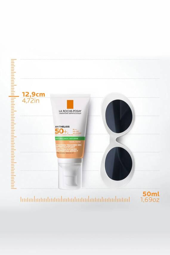 La Roche Posay Anthelios Spf 50 Yağlı Ciltler Için Renkli Yüksek Korumalı Yüz Güneş Kremi 50 ml - 3