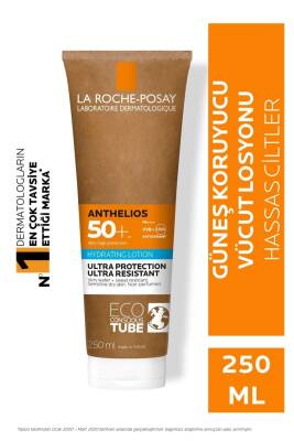 La Roche Posay Anthelios SPF50+ Tüm Ciltler İçin Yüksek Korumalı Vücut Güneş Kremi 250ml - La Roche Posay