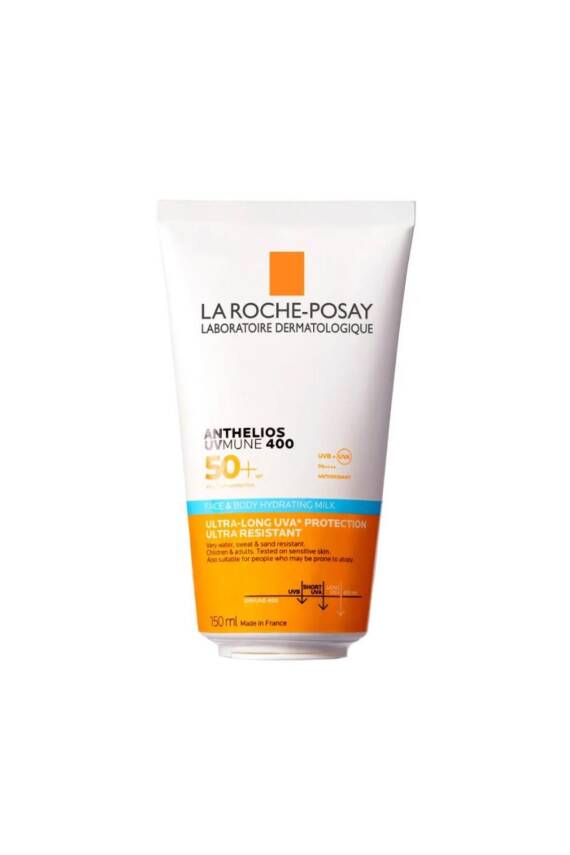 La Roche Posay Anthelios Uvmune 400 Face Body Hydrating Milk 150 ml - 1