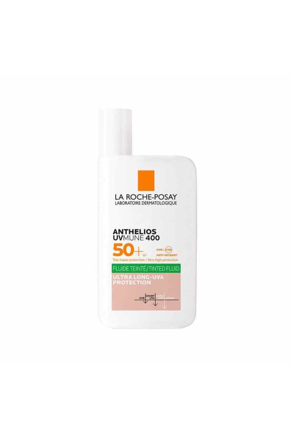 La Roche Posay Anthelios Uvmune 400 Oil Control Fluide Renkli Güneş Kremi Spf50+ 50ml - 1