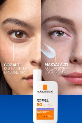 La Roche Posay Anthelios Uvmune 400 Spf50+ Melasyl İçeren Koyu Leke Karşıtı Akışkan Koruyucu Yüz Güneş Kremi 50ML - 5