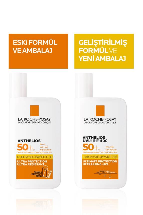 La Roche Posay Anthelios Uvmune Fluide Her Cilde Uygun Yüksek Korumalı Yüz Güneş Kremi Set 50 Mlx2 - 8