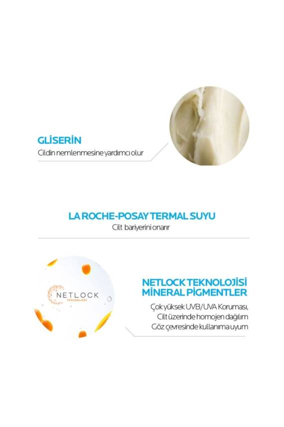 La Roche Posay Anthelios Uvmune Spf+50 Hassas Ciltler Için Yüksek Korumalı Yüz Güneş Kremi - 3