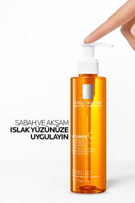 La Roche Posay C Vitamini İçerikli Işıltı Veren Yüz Temizleme Jeli - 4