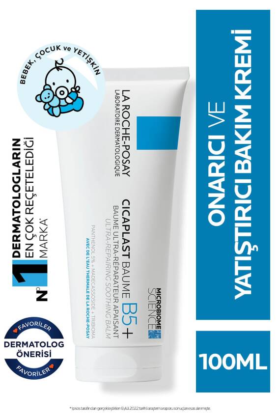 La Roche Posay Cicaplast Baume B5 100 ml - Vücut Bakım Balsamı - 1