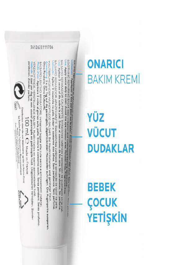 La Roche Posay Cicaplast Baume B5 100 ml - Vücut Bakım Balsamı - 2