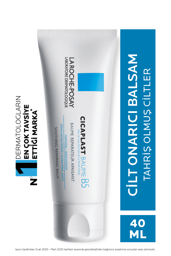 La Roche Posay Cicaplast Baume B5 - Onarıcı Bakım Kremi 40ml - 1