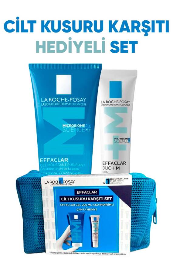 La Roche Posay Cilt Kusuru Karşıtı Çanta Hediyeli Set - 1