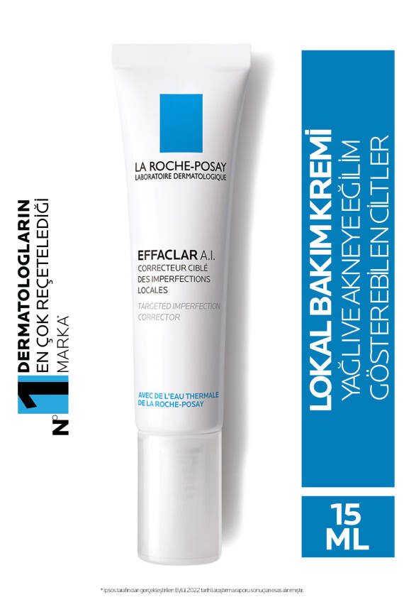 La Roche Posay Effaclar A.i Lokal Olarak Beliren Sivilcelere Karşı Düzeltici Bakım Kremi 15ml - 1