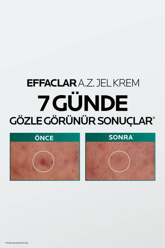 La Roche Posay Effaclar A.Z. %10 Azelaik Asit İçeren Sivilce & Sivilce İzi & Kırışıklık Karşıtı Jel Krem 40ml - 3